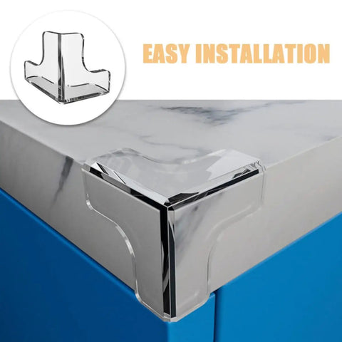 Soft PVC Corner Protectors 10 Pack For Tables Desks Sofas And More Safe Cushioned Edge Guards For Kids Easy No Tool Installation Furniture Bumpers