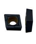 CCMT060204 indexable carbide turning insert for lathe and boring bar coated with TiCN Al2O3 for cast iron turning, 10 piece pack