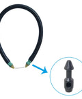 4 Pack Black Spearfishing Wishbone Accessories For Speargun Bands Durable Plastic Gear For 2mm Braided Wire Lightweight Compact Easy To Carry