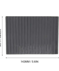 Two Pack 5.6 Inch Rubber Watch Repair Mats Portable Anti Slip Workstation Tool Organizer for Watchmakers durable surface