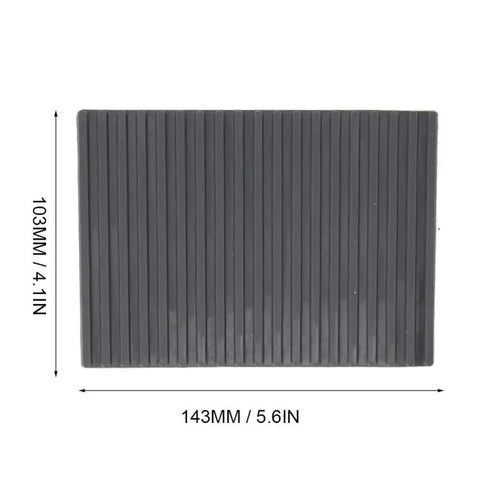 Two Pack 5.6 Inch Rubber Watch Repair Mats Portable Anti Slip Workstation Tool Organizer for Watchmakers durable surface