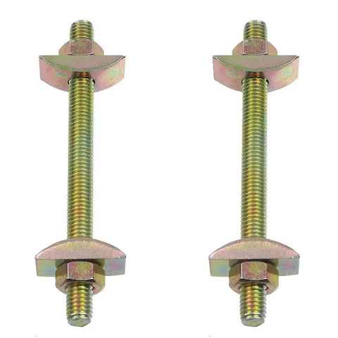 Two sets of 10 Sets Countertop Connector Bolts For Tables And Furniture Panels Dope Drawbolt Joint Connectors with hex nuts and washers