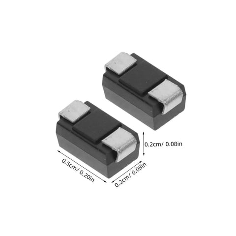 Heavy Duty US1K 1A 800V Rectifier Diodes 100 Pack Top Shelf Replacement For Automotive Alternators Power Supplies And Industrial Circuits, SMD diodes in 5mm x 2mm housing.