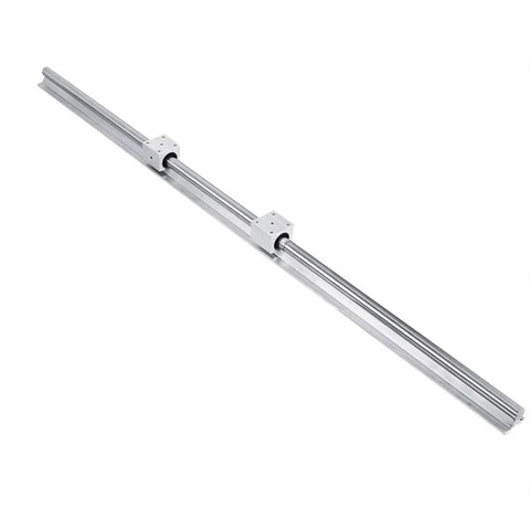 Linear Rail Kit SBR10 Or SBR12 With SBR10UU Or SBR12UU Blocks 200 To 1000mm Length Ready To Mount CNC And DIY 3D Printer High Precision Linear Guide