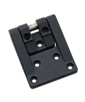 Beefy Black Zinc Alloy Rotating Hinge Distribution Box for Industrial Electrical Cabinets Door Hardware Set of 2 durable.