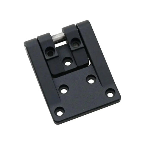 Beefy Black Zinc Alloy Rotating Hinge Distribution Box for Industrial Electrical Cabinets Door Hardware Set of 2 durable.