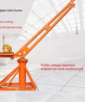 Heavy Duty Hydraulic Folding Engine Hoist With Smooth Electric Feed And Rock Solid 250 Kilogram Pull Capacity For No Sweat Garage Projects And Knock Out Shop Rig Tasks Weekly with copper core motor and automatic brake.