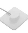 Childproof Refrigerator And Cabinet Locks, No-Drill Easy Install showing white ABS body with steel wire