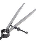 Badass Adjustable Carbon Steel Marking Gauge With Rock Solid Flat Legs For Spot On Dovetail Layout visible from an angled view.