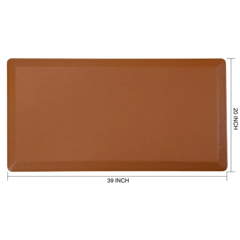All Day Comfort Anti Fatigue Kitchen Floor Mat With Cushy PVC Construction Waterproof Non Slip Rug For Standing 39 by 20 Inch