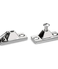 316 Stainless Steel Deck Hinge for Side Mount Bimini Tops Saltwater Ready Built To Last Marine Boat Hardware Pack of 2 with Included Screws