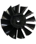 Premium Genuine Oem Fan Umc Motor With 8 Mm Shaft Replacement Part For Black And Decker Power Tools D24595 fan blade close-up.