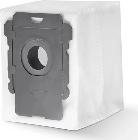 Single vacuum bag from 12 Pack Replacement Vacuum Bags For Go To Robotic Vacuum Models Including I1 Plus I2 Plus I3 Plus I4 Plus I5 Plus I6 Plus I7 Plus I8 Plus J5 Plus J6 Plus J8 Plus S9 High Capacity Long Lasting Dirt Disposal Bags