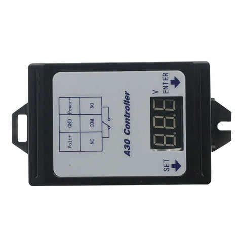 Rock Solid Dc Voltage Monitor Module With Crisp Led Display And Dependable Relay Controller for voltage monitoring in compact design.