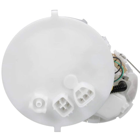 Aftermarket Fuel Pump Module Assembly For Smooth Cruising And Accurate Gas Gauge Readings bottom view showing connectors and assembly details.