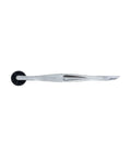11 Inch Vinyl Roller Tool With Knurl Diamond Grip And Ball Bearing Wheel, Pro Grade Aluminum, Side View