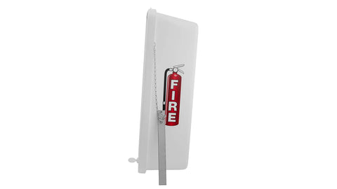 Tough As Nails Outdoor Fire Extinguisher Cabinet Weatherproof Lock Box Wall Mount Keeper With Safety Hammer Keeps Your 20 Pound Unit Secure Against Crazy Weather Without The Hassle