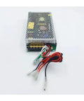 180W UPS Switching Power Supply 12V And 24V Output With LED Indicator, Dual Input 110V Or 220V AC, shown with wiring