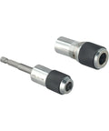 Heavy Duty 3 Piece Tap Extractor Socket Kit With Adjustable Jaws For M3 To M12 Broken Tap Removal In Tight Spaces Chrome Steel Driver Adapter, two pieces