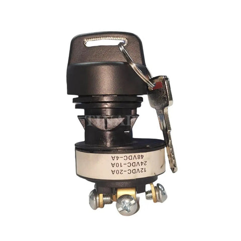 Premium Tough As Nails Key Switch 2 Pack For Zoomlion Scissor Lift ZS0407DC Li ZS0407DC ZS0607DC Li Replacement Ignition Switch Part 1020521389 Quick Install