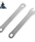 Acetylene Tank Valve Wrench For B And MC Cylinders Upgraded Welds Tank Opener Beefy Built Heavy Duty Steel Key 2 Pack
