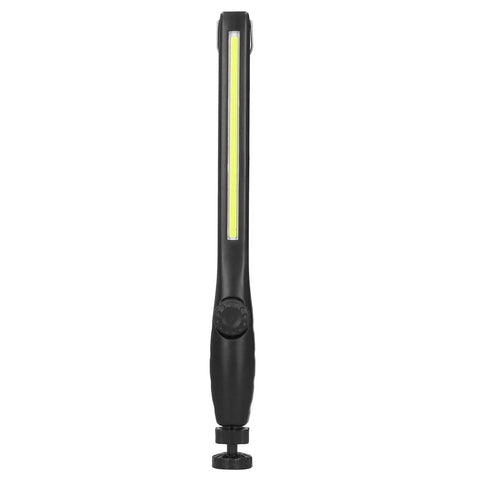 Beast Mode LED Work Light With Magnetic Base And 360 Degree COB Rotation Rechargeable Portable Flood Light For Jobsites Emergency Repairs Industrial Workshop Brightness Around 700 Lumen, black COB LED stick light with magnetic base
