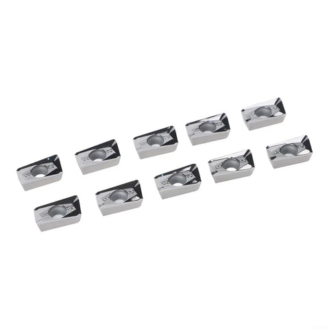 APGT1604PDFR-G2-MA APMT1604 aluminum milling inserts 10 pack for CNC machining, durable carbide with high grip strength