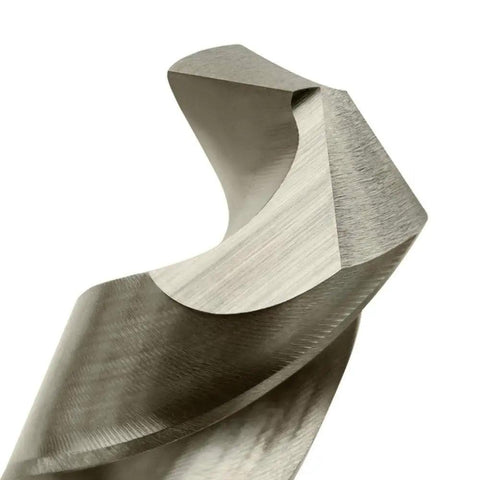 High Speed HSS Twist Drill Bit For Magnetic Drill Press with detailed cutting edge design and smooth surface finish.