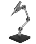 Precision Third Hand Clamping Jig For Jewelry Soldering And Electronics Repair with flexible steel arm held by a sturdy base.