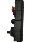Side view of black Hand Wheel Machine Substitution Tool with Digital Hand Control for Workshop Use EAHS Series, red knob visible.