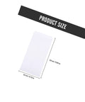 Thick White Blank Letter Envelopes 230x120mm Bulk Pack of 100 Durable Paper size chart with dimensions