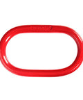 2 Ton Oblong Master Link Lashing Ring 2400 Lbs Lifting Capacity G80 Alloy Steel Powder Coated Red Ring