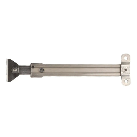 7 Stage Adjustable Window Opening Limiter Lock For Casement Windows, Stainless Steel Stopper With Rotary Safety Lock, Silver