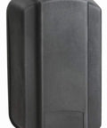 Push Button Key Safe With Permanent Combination Lock Box For 2 Keys, Slimline Wall Mount, Titanium Gray Box With Black Weather Shield