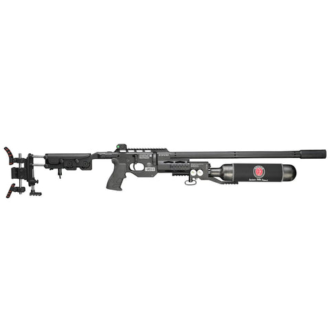 TacBoss PCP Air Rifle.25 Caliber With Competition-Grade Power And QuietEnergy Shrouded Barrel, carbon fiber air cylinder