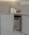 Press To Open Cabinet Latch Aluminum Alloy Push Catch For Handleless Doors And Drawers Silver Finish Easy Install