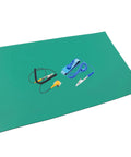 Pro Grade Anti Static Desk Mat For Soldering And Electronics Repair, Temperature Resistant Grounding Workbench Mat with tools