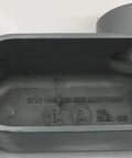 Heavy Duty Two Inch Type LR Conduit Body For Electrical Wiring Access And Easy Wire Pulling top view of gray metal junction box.