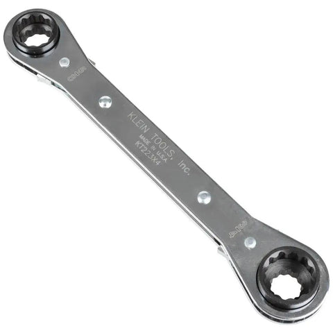 Ratcheting 4 In 1 Box Wrench Set For One Half Inch Nine Sixteen Inch Five Eighth Inch And Three Quarter Inch Sockets Made In USA