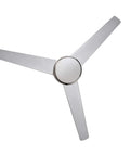 Treviento 52 Inch LED Indoor Ceiling Fan with Energy Efficient LED Light Kit Contemporary Satin Nickel Finish