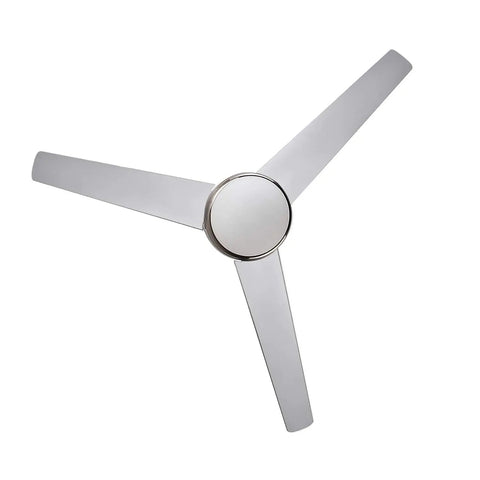 Treviento 52 Inch LED Indoor Ceiling Fan with Energy Efficient LED Light Kit Contemporary Satin Nickel Finish