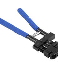 5Mm Hole Punch And Panel Flanging Plier For Sheet Metal Repair, handheld welding tool with blue handles, dual purpose setter for car body work