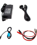 A20 Pro Grade Battery Capacity Tester for Lithium and Lead Acid Cells With 4-Wire Test LCD Display for Voltage, Current, Capacity, Time, and Power, USB TTL Computer Connection, Ultra-Precise Monitoring, adapter and cables