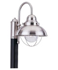 One Light Outdoor Post Lantern In Black Finish Dope Porch Lighting Fixture For Pathways Full Size Weatherproof Outdoor Light