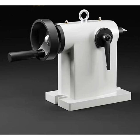 Heavy Duty Mt4 Tailstock Loaded With Morse Taper 4 Live Center And Precise Indexing Head For Cnc Rigs And 4Th Axis Tables Supports Long Shafts Like A Boss, side view.