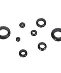 180 Piece Rubber Grommet Kit Durable Rubber Hole Plugs For Wiring And Plumbing Projects Ideal For Home Automotive And DIY Use With Assorted Sizes And UV Ozone Resistant Seals, assorted black rubber grommets