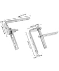 Dual Rotation Door Pivot Hinges For Your Home, Stainless Steel, Auto Close And Automatic Rebound, Concealed Half Waist Design