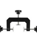 Heavy Adjustable Woodworking Face Clamp delivering total no sweat aluminum grip, black steel clamping tool for cabinet work.