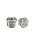 Heavy Duty Stainless Steel Reducer Hex Bushing 2 Inch Male NPT To 1 Inch Female NPT Reducing Pipe Fitting, 304 Stainless, Pack Of 2