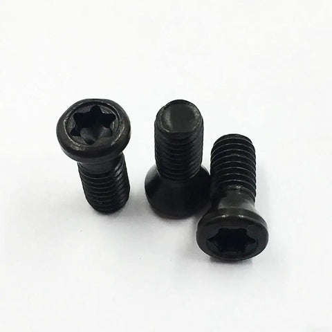 No Fuss Rock Solid Heavy Duty Carbide Insert Fixing Screw Set For CNC Lathe Tool Holders, black screws for precision tooling.
